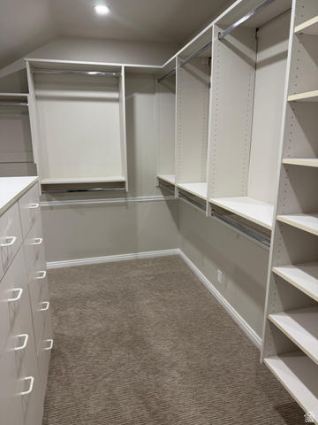 8965 Quail Run Drive Sandy, UT 84093 - Photo 37 of 56 Walk in closet with dark carpet