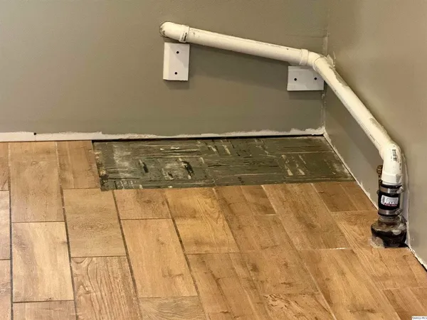 a view of wooden floor