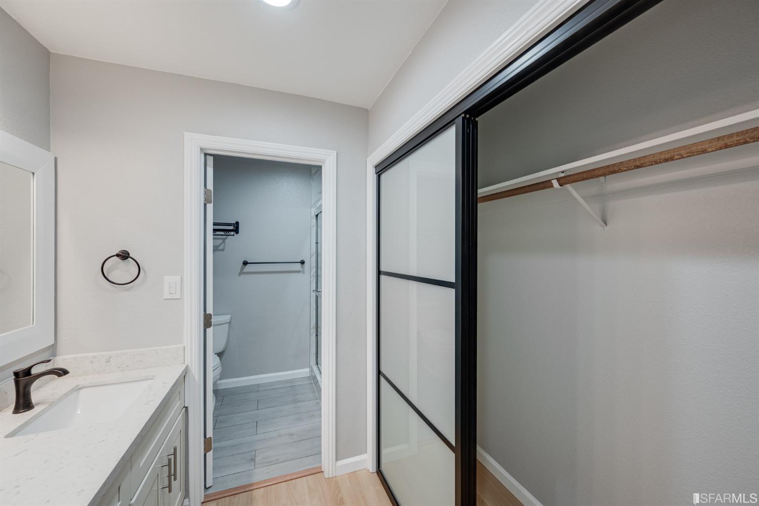 511 King Drive, Unit 5 Daly City, CA 94015 - Photo 34 of 51 a bathroom with a tub sink shower and mirror