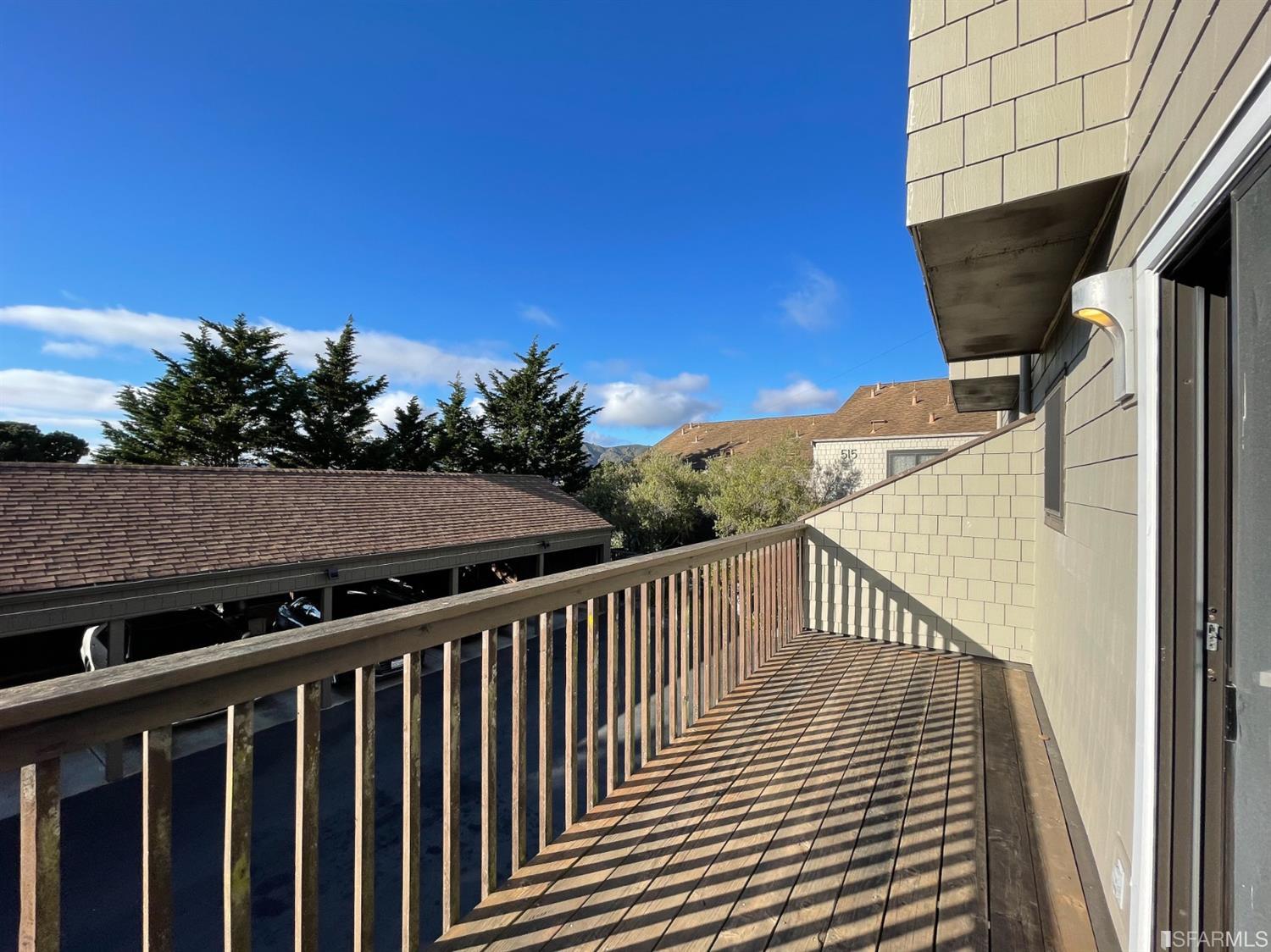 511 King Drive, Unit 5 Daly City, CA 94015 - Photo 47 of 51 a view of balcony with wooden floor and fence