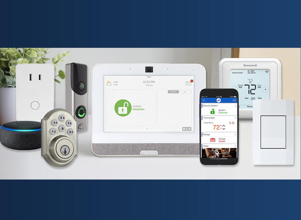 970 Raghorn Road Grovetown, GA 30813 - Photo 42 of 68 Smart home features include: Honeywell thermostat, Qolsys IQ Panel, Amazon Echo Dot, smartcode key pad door lock, SkyBell doorbell, Z Wave Smart light switch all controllable in one app!