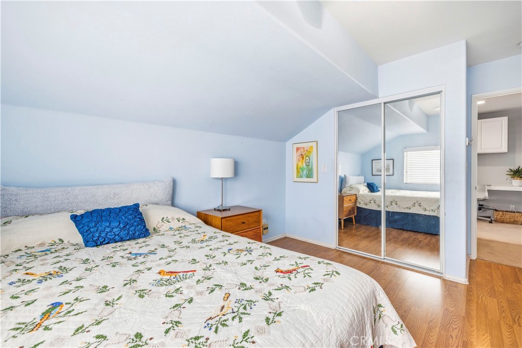 28033 Memory Lane Valencia, CA 91354 - Photo 23 of 40 a bedroom with a large bed and a view of bedroom
