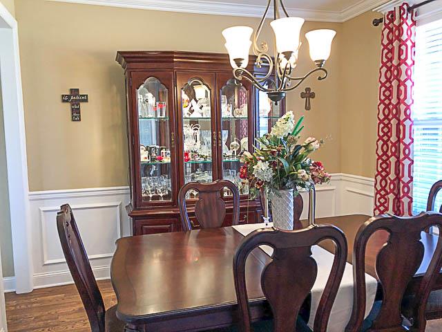1242 Rimrock Road Smyrna, TN 37167 - Photo 17 of 28 Dining room with beautiful wainscoting