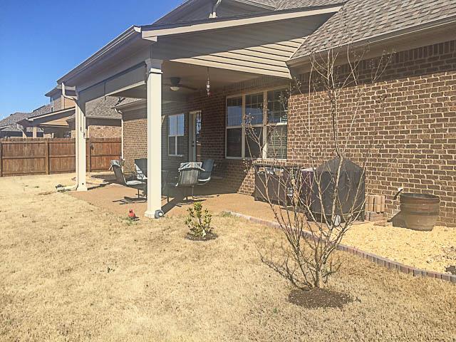 1242 Rimrock Road Smyrna, TN 37167 - Photo 27 of 28 Covered back patio - ceiling fan and sun shades - great place to relax!