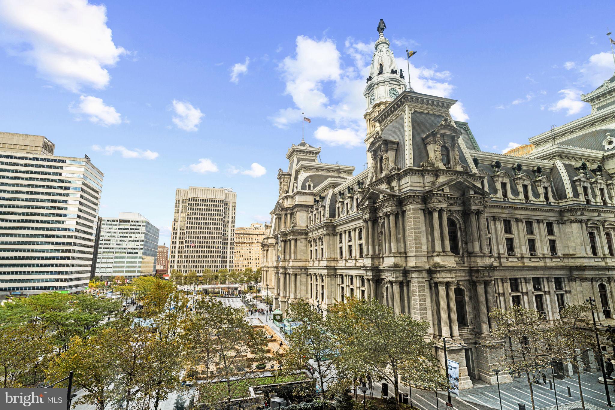 1414 South Penn Square, Unit 5B Philadelphia, PA 19102 - Photo 15 of 38 View Private Balcony overlooking Iconic City Hall