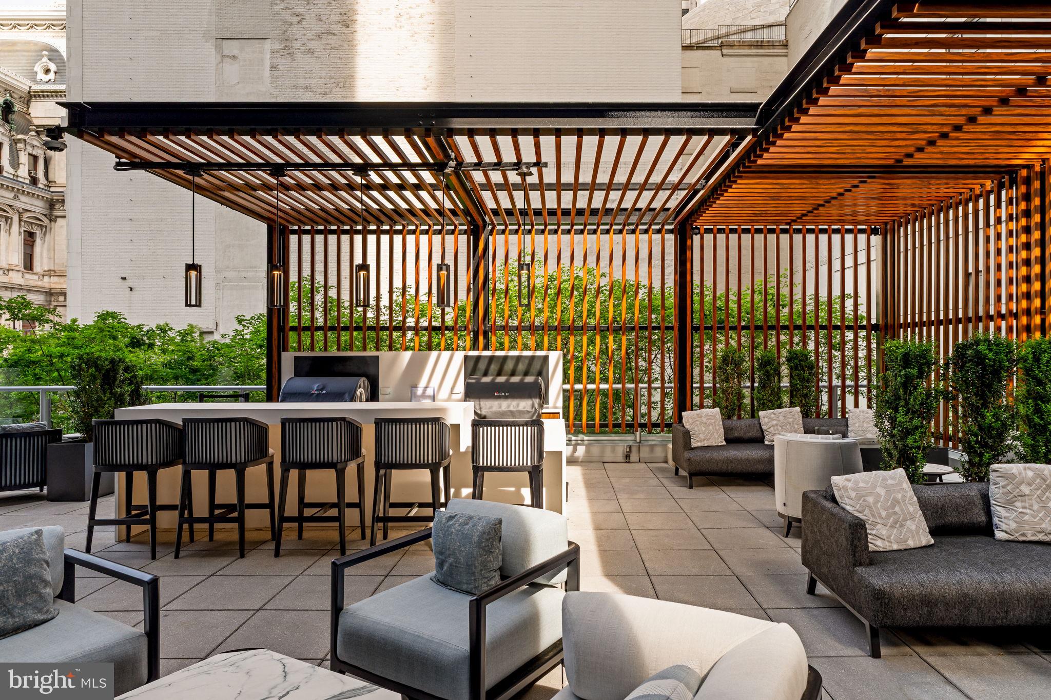 1414 South Penn Square, Unit 5B Philadelphia, PA 19102 - Photo 20 of 38 a outdoor living space with furniture