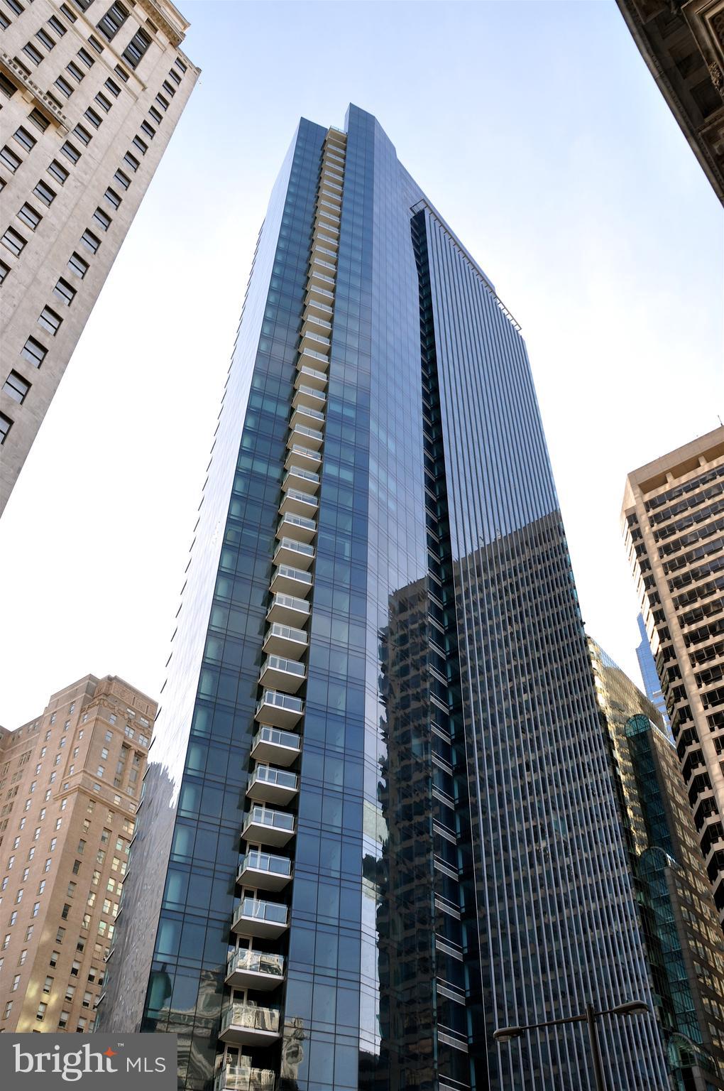 1414 South Penn Square, Unit 5B Philadelphia, PA 19102 - Photo 21 of 38 a view of balcony with wooden floor