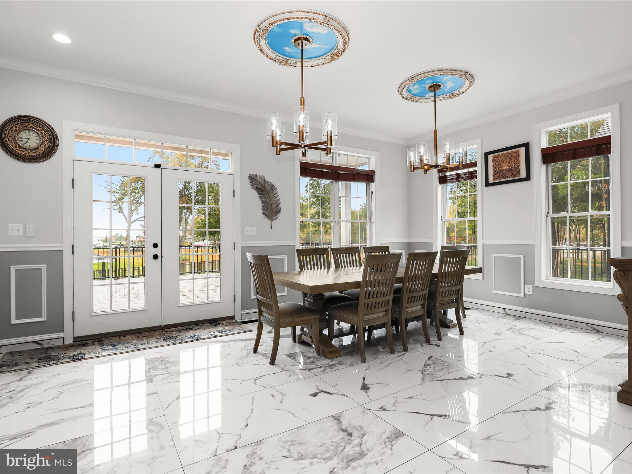 1315 South Seneca Road Middle River, MD 21220 - Photo 14 of 127 a view of a dining room with furniture window and outside view