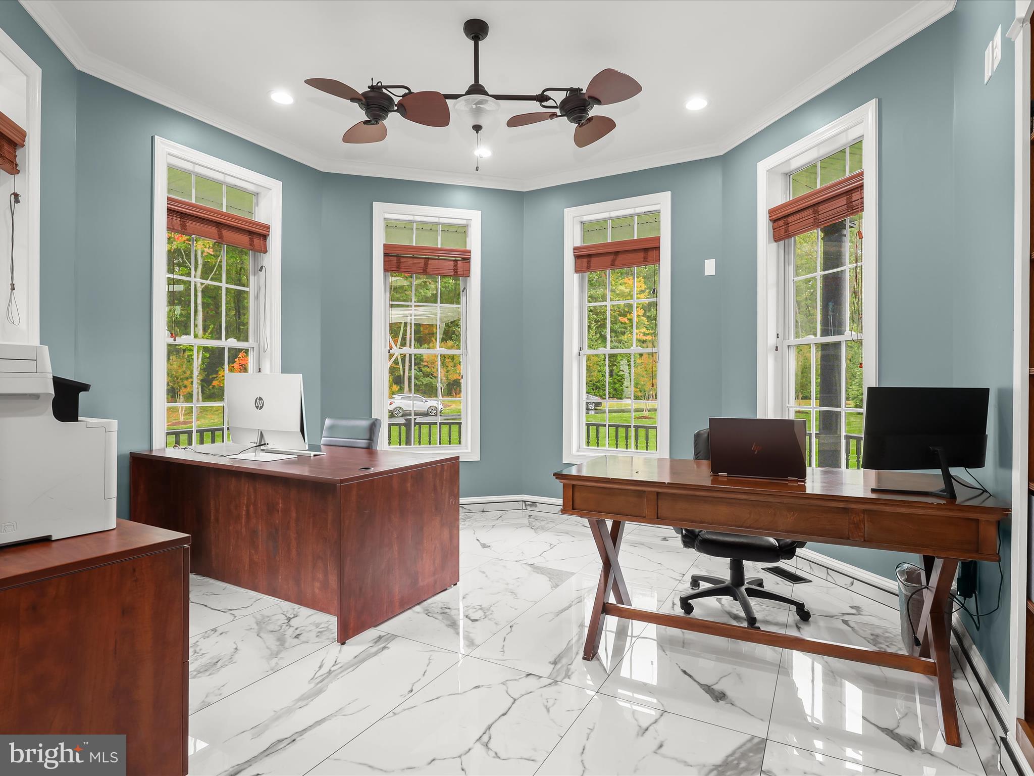 1315 South Seneca Road Middle River, MD 21220 - Photo 25 of 127 a view of a workspace with furniture and a window