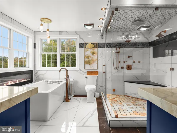 a view of a house with a swimming pool and a yard