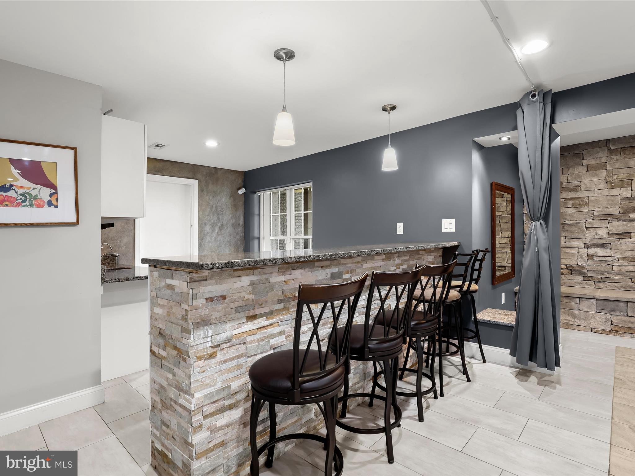 1315 South Seneca Road Middle River, MD 21220 - Photo 63 of 127 Lower Level Kitchenette/Wetbar