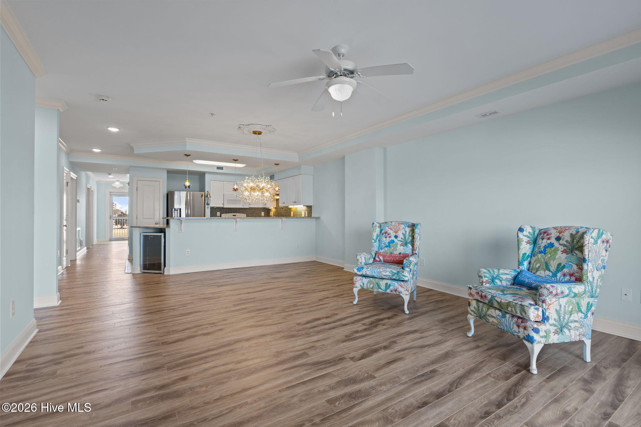 1550 Salter Path Road, Unit 102 Indian Beach, NC 28512 - Photo 18 of 89 Living Area / Dining Area