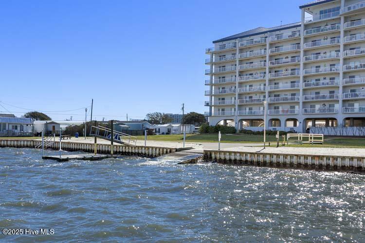 1550 Salter Path Road, Unit 102 Indian Beach, NC 28512 - Photo 3 of 89 With Boat Ramp to the Sound