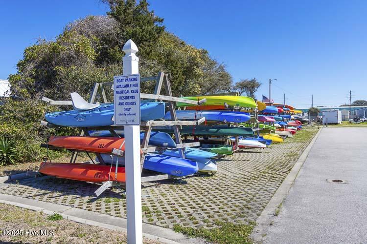 1550 Salter Path Road, Unit 102 Indian Beach, NC 28512 - Photo 84 of 88 Kayak Storage