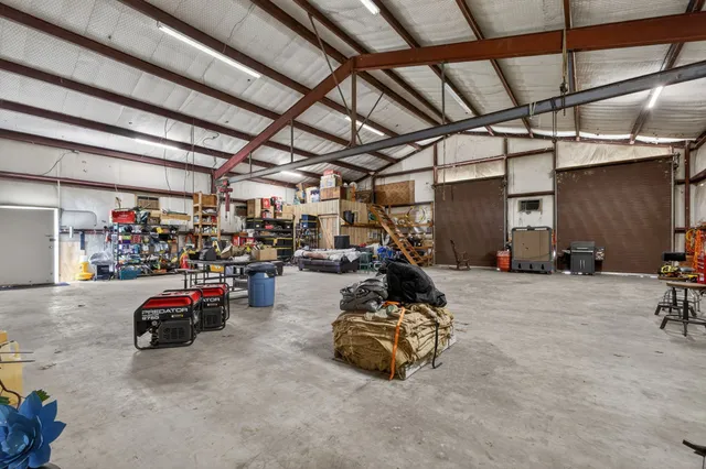 a view of car garage