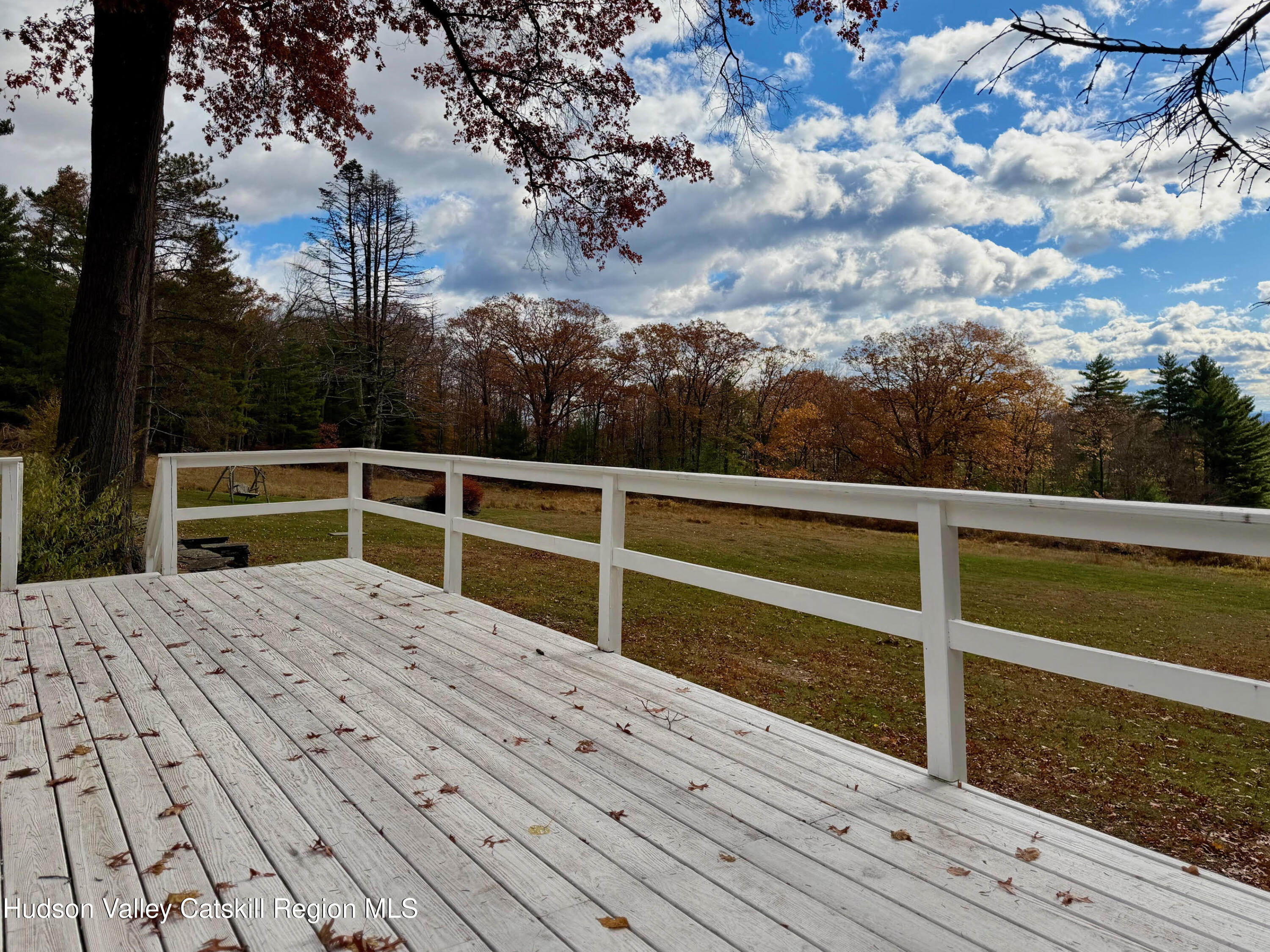 13 Heyden Road Shokan, NY 12481 - Photo 12 of 37 a view of balcony with wooden floor and fence