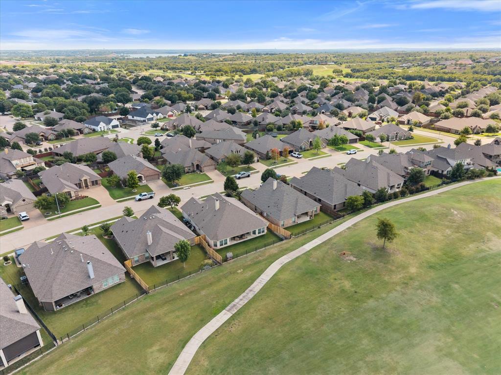 7224 Prestwick Terrace Benbrook, TX 76126 - Photo 39 of 39 an aerial view of residential houses with outdoor space