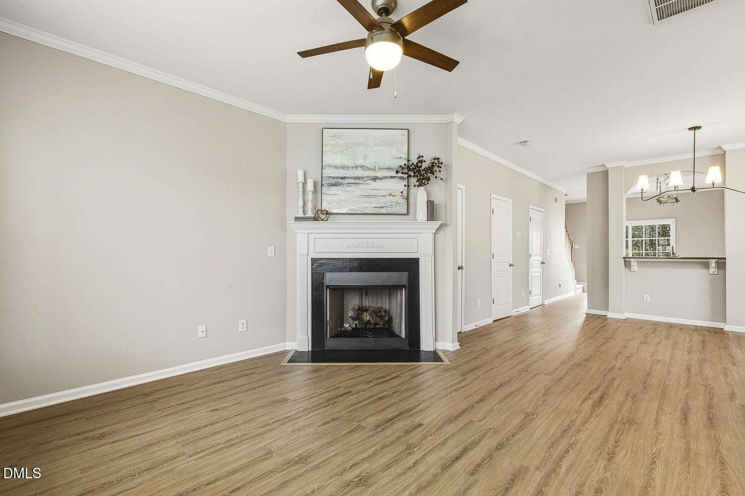 6055 Viking Drive Raleigh, NC 27612 - Photo 4 of 15 Gas Fireplace