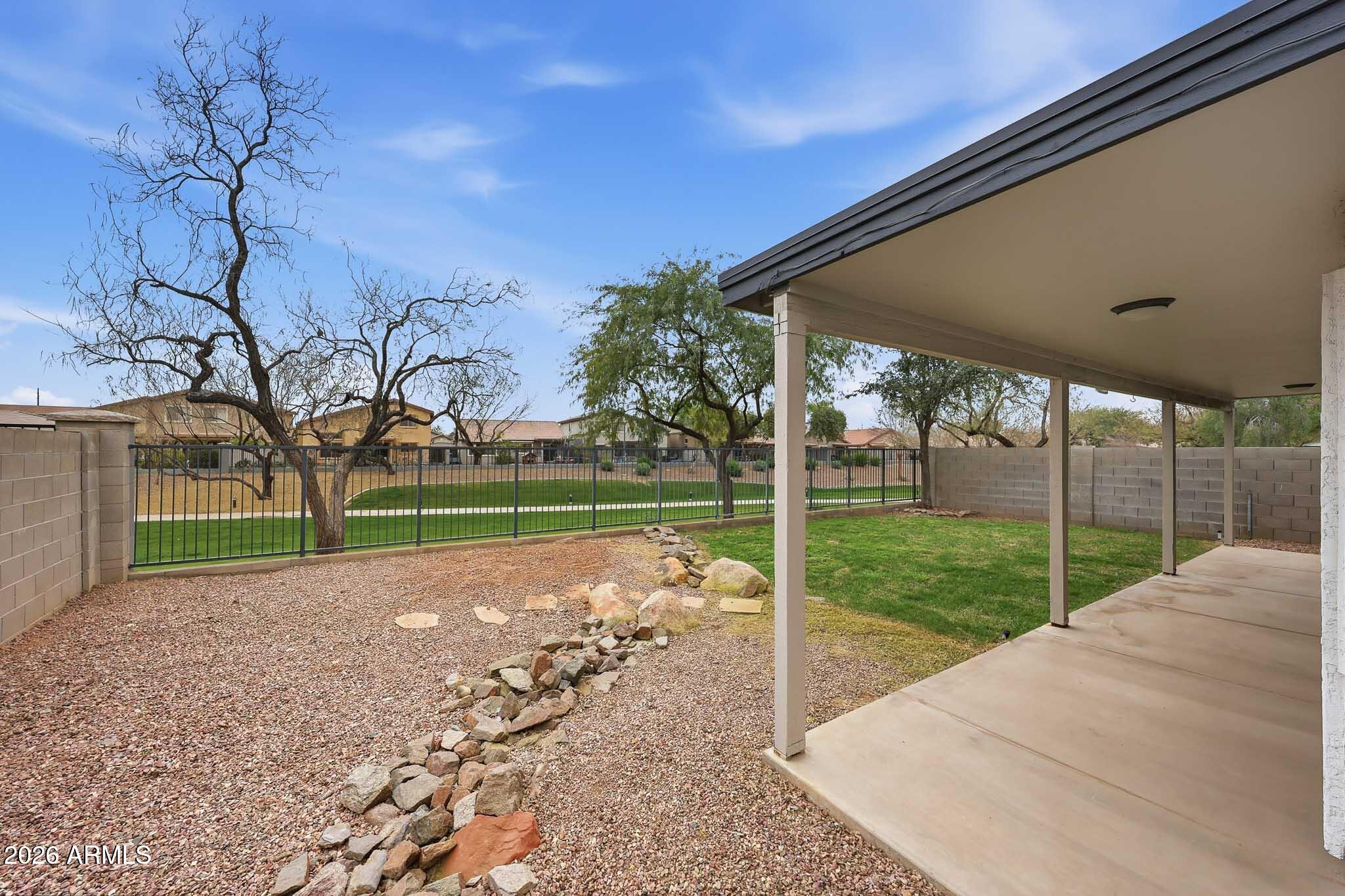5305 West Pecan Road Laveen, AZ 85339 - Photo 24 of 24 Pecan Rear Yard - Greenbelt