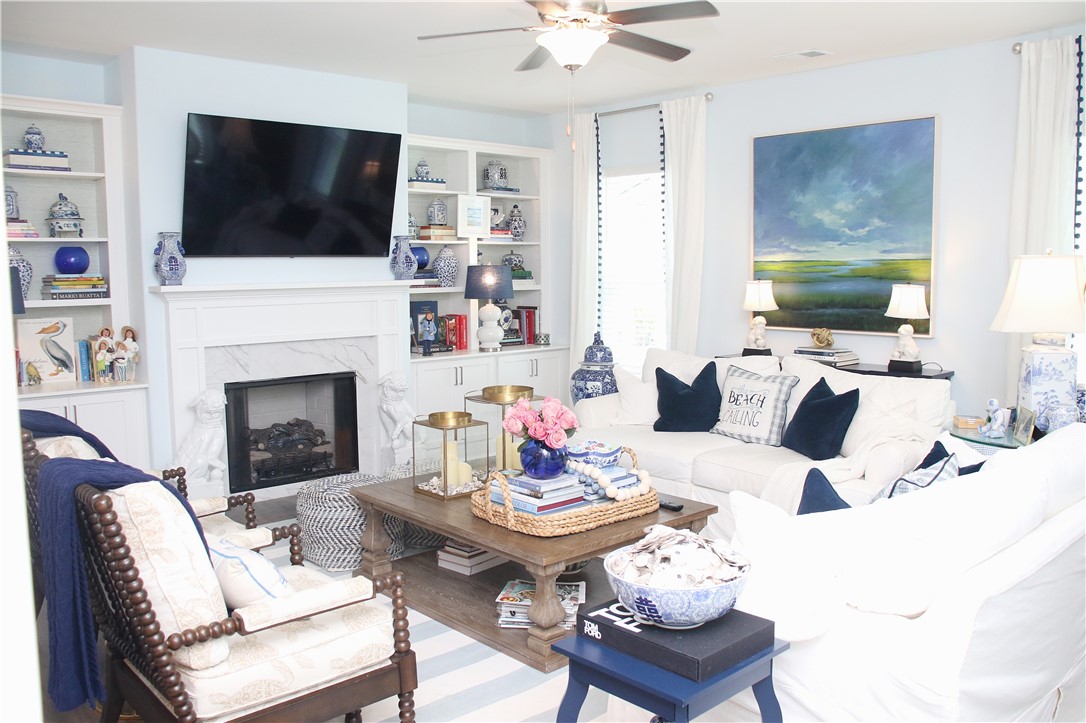 157 Gallery Way Brunswick, GA 31525 - Photo 33 of 34 GREAT ROOM FIREPLACE