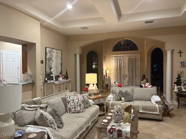 a bed room with a bed and a couch