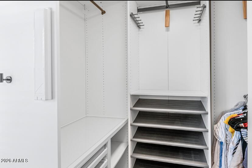 2929 North 39th Street, Unit 2 Phoenix, AZ 85018 - Photo 17 of 26 a view of walk in closet with empty racks
