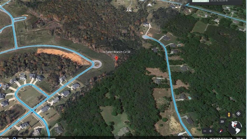 16 Fallen Branch Circle Southeast Rome, GA 30161 - Photo 2 of 2 an aerial view of a house