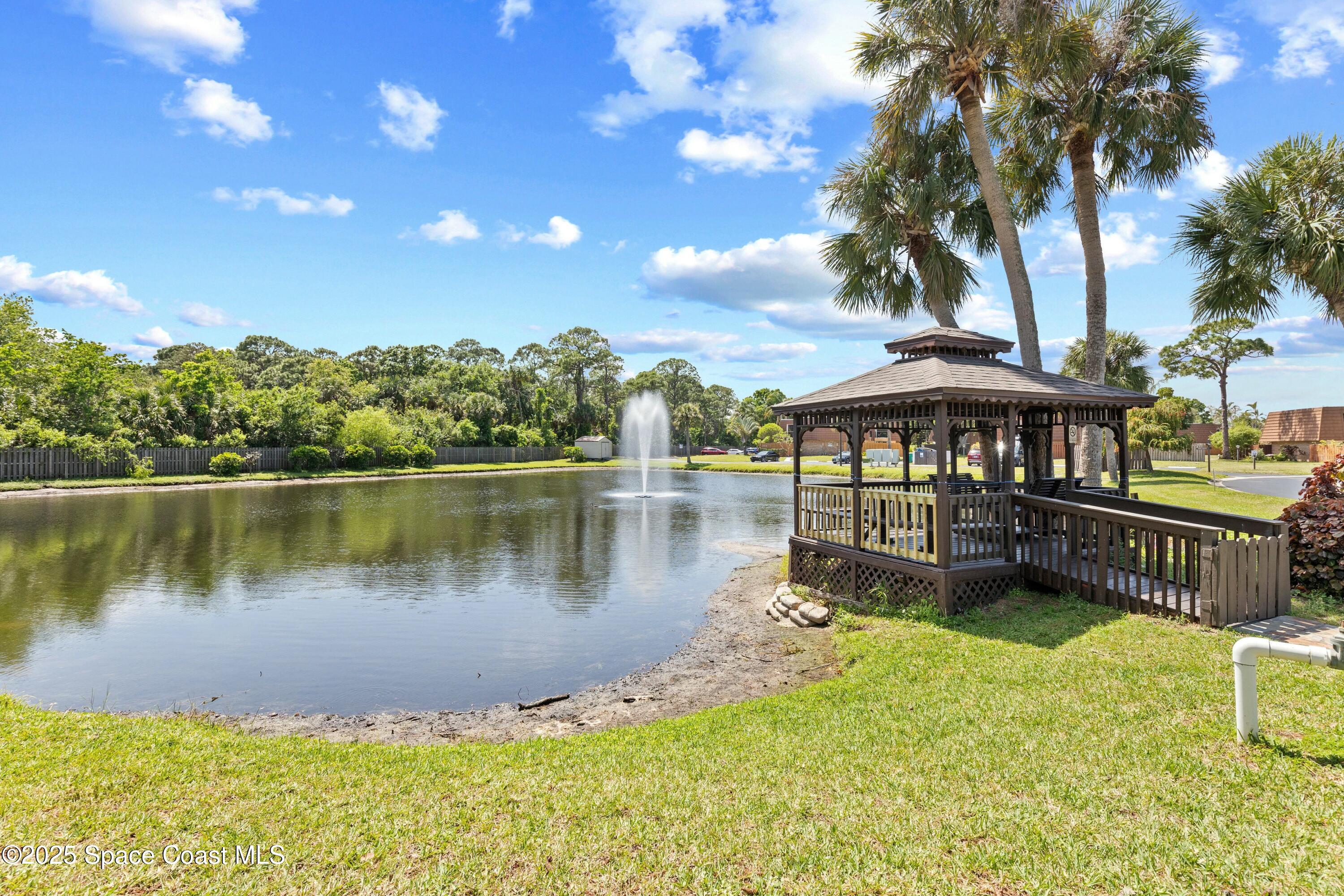3311 Kaileen Circle Northeast Palm Bay, FL 32905 - Photo 26 of 26 Community Pond and Gazebo