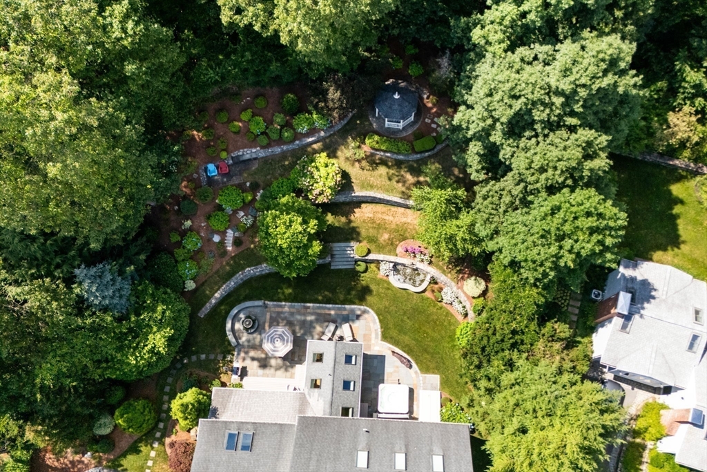 143 Lincoln Street Lexington, MA 02421 - Photo 2 of 42 an aerial view of a house with yard swimming pool and outdoor seating