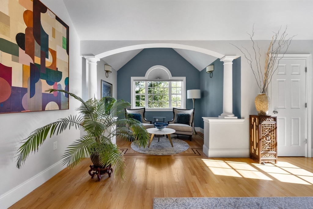 143 Lincoln Street Lexington, MA 02421 - Photo 31 of 42 a living room with furniture and a large window