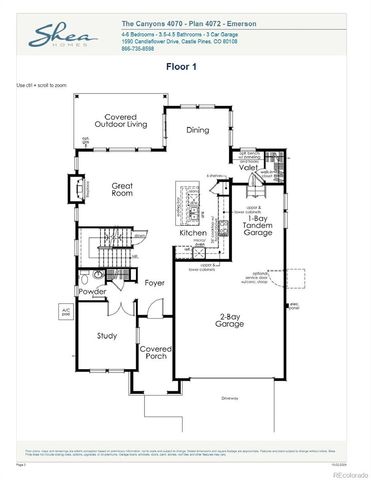 $949,000 | 6664 Bridle Crk Point, Castle Pines, CO 80108