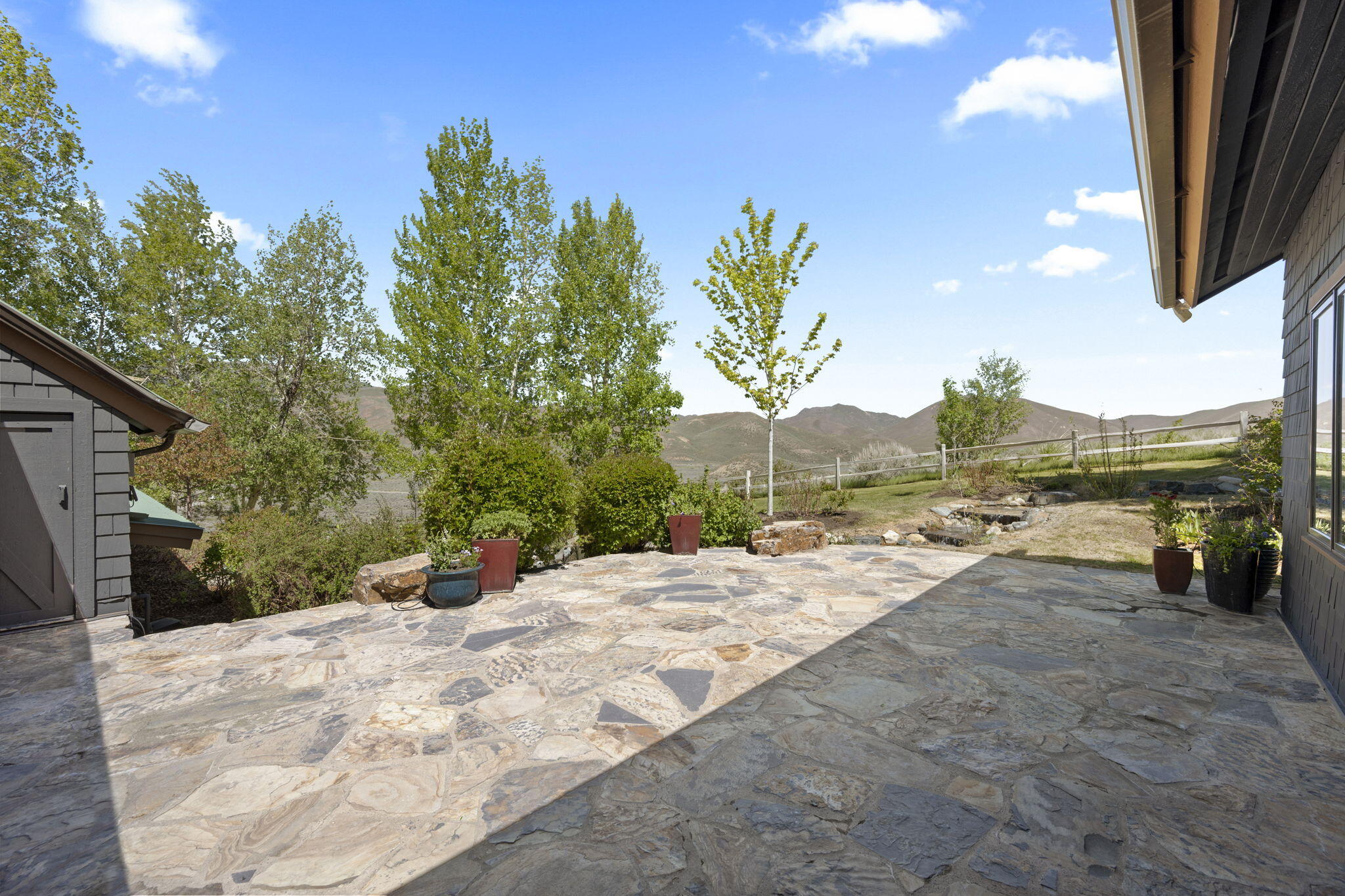59 Croesus Crk Road Blaine County, ID 83333 - Photo 9 of 44 Patio off kitchen and primary