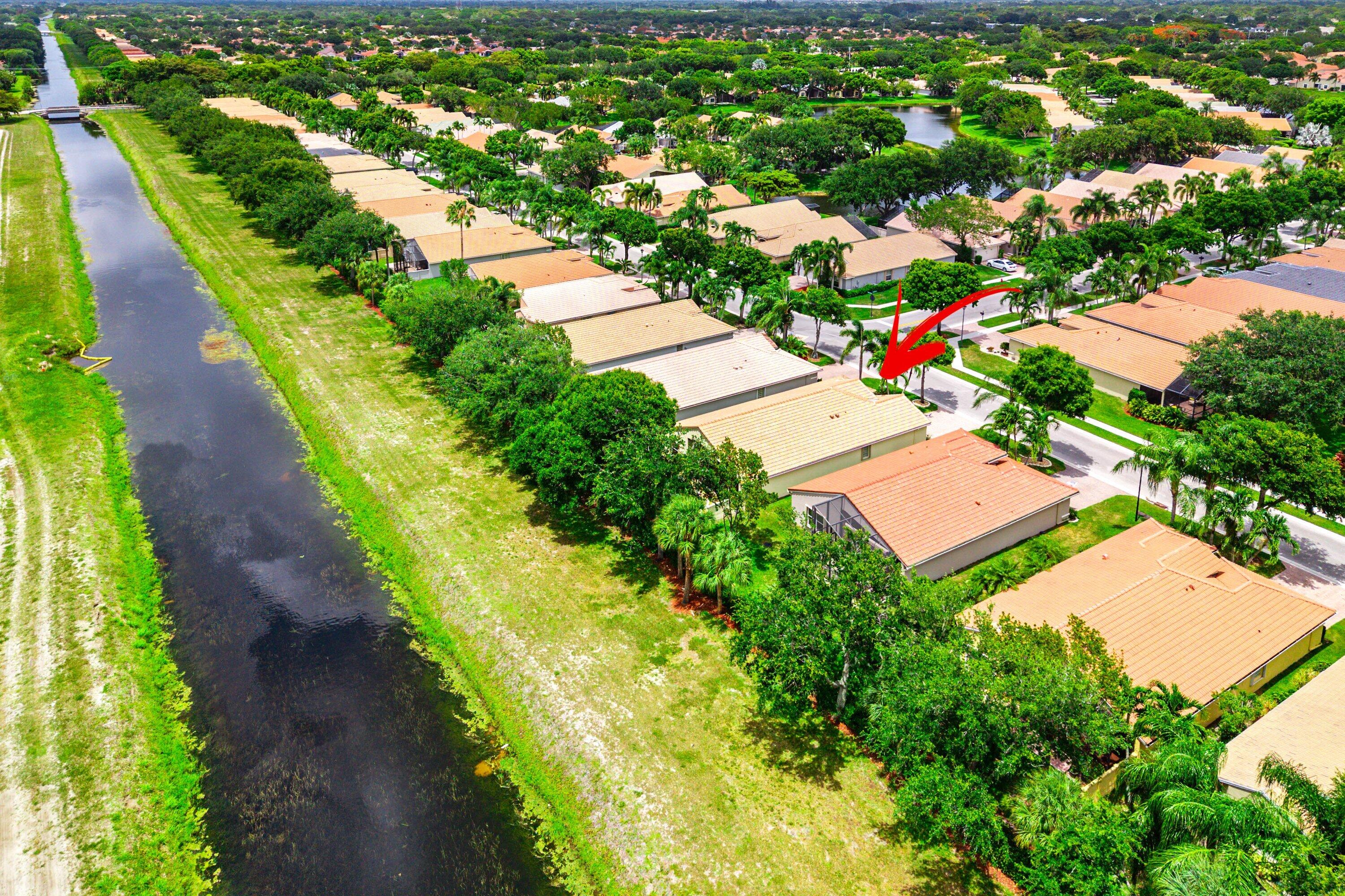 12095 Roma Road Boynton Beach, FL 33436 - Photo 36 of 54 Aerial Back