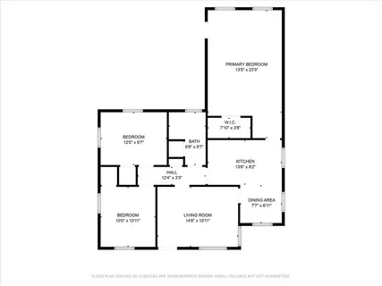 a picture of a floor plan