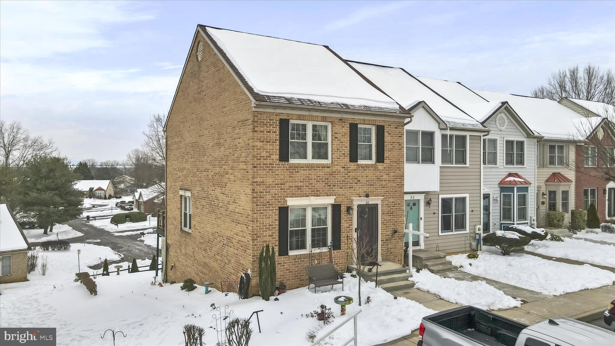 Brick front & side end unit!