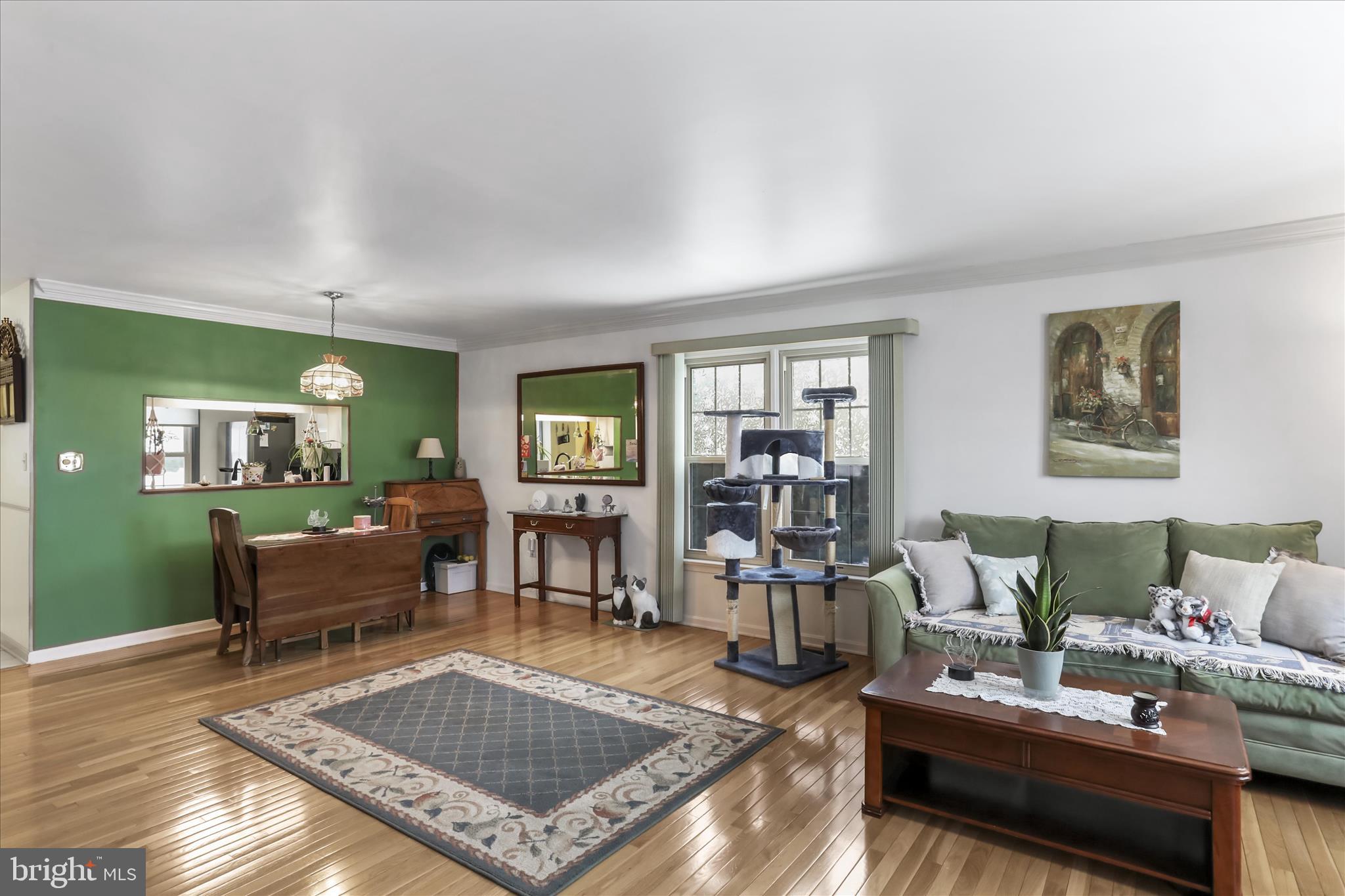 60 Morningside Drive Falling Waters, WV 25419 - Photo 13 of 45 a living room with furniture and a wooden floor