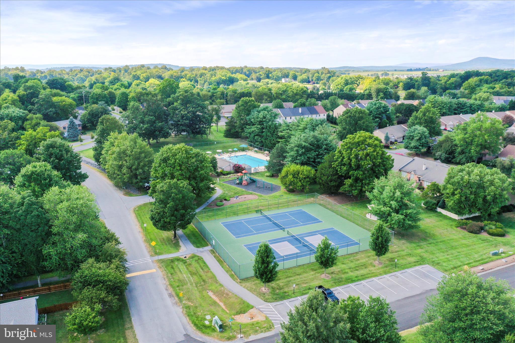 60 Morningside Drive Falling Waters, WV 25419 - Photo 36 of 45 an aerial view of a house with garden