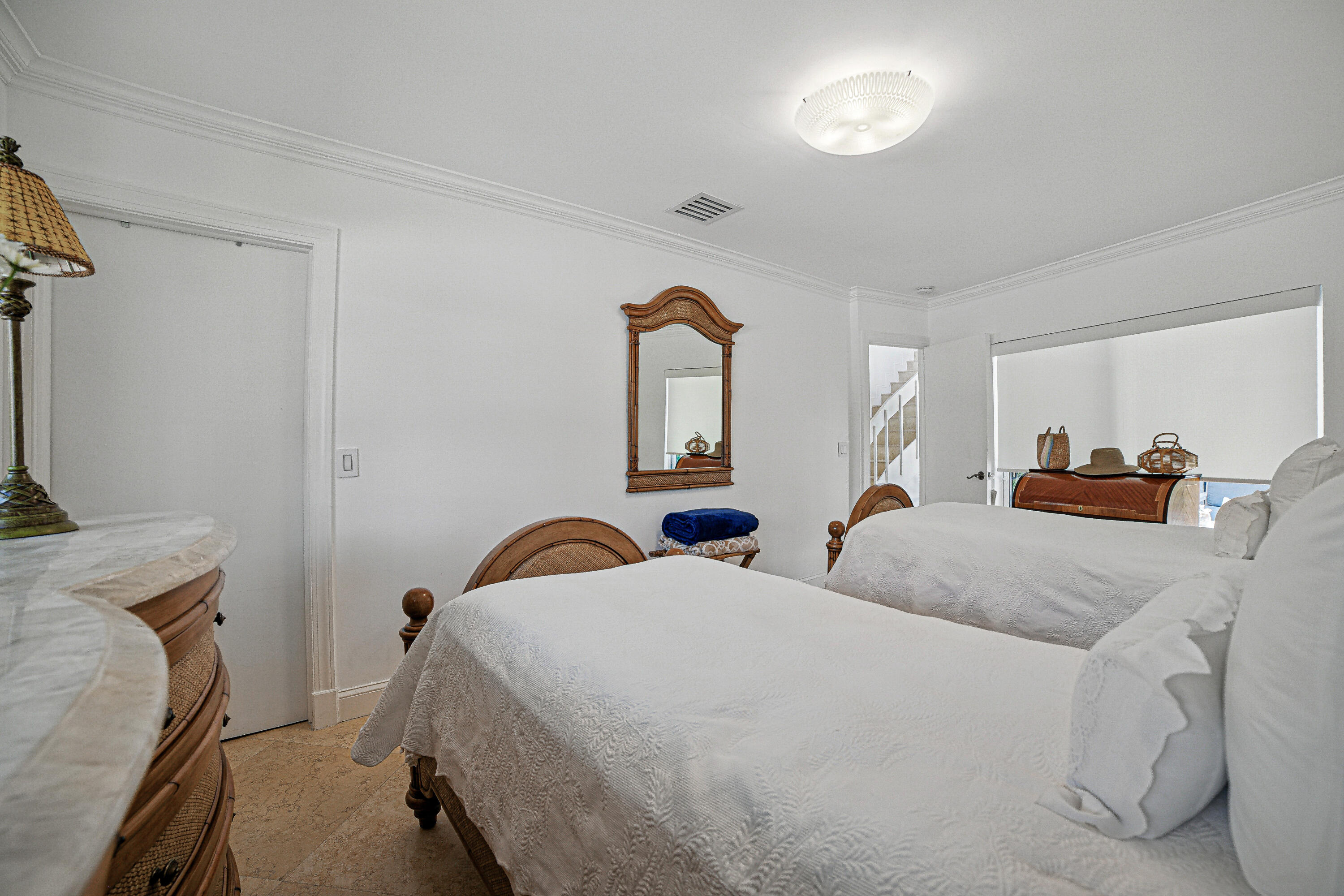 3474 South Ocean Boulevard, Unit 14 Palm Beach, FL 33480 - Photo 12 of 64 Downstairs Guest Bedroom