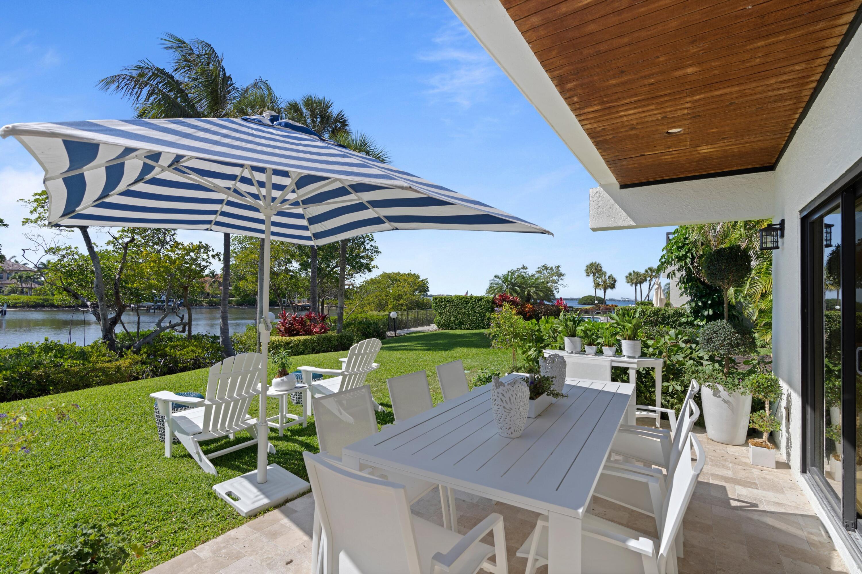3474 South Ocean Boulevard, Unit 14 Palm Beach, FL 33480 - Photo 40 of 64 West Facing Patio