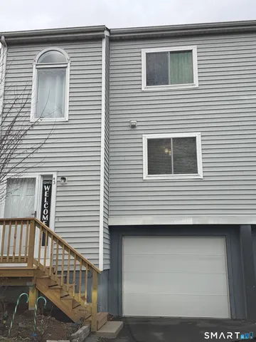 a view of a house with a deck