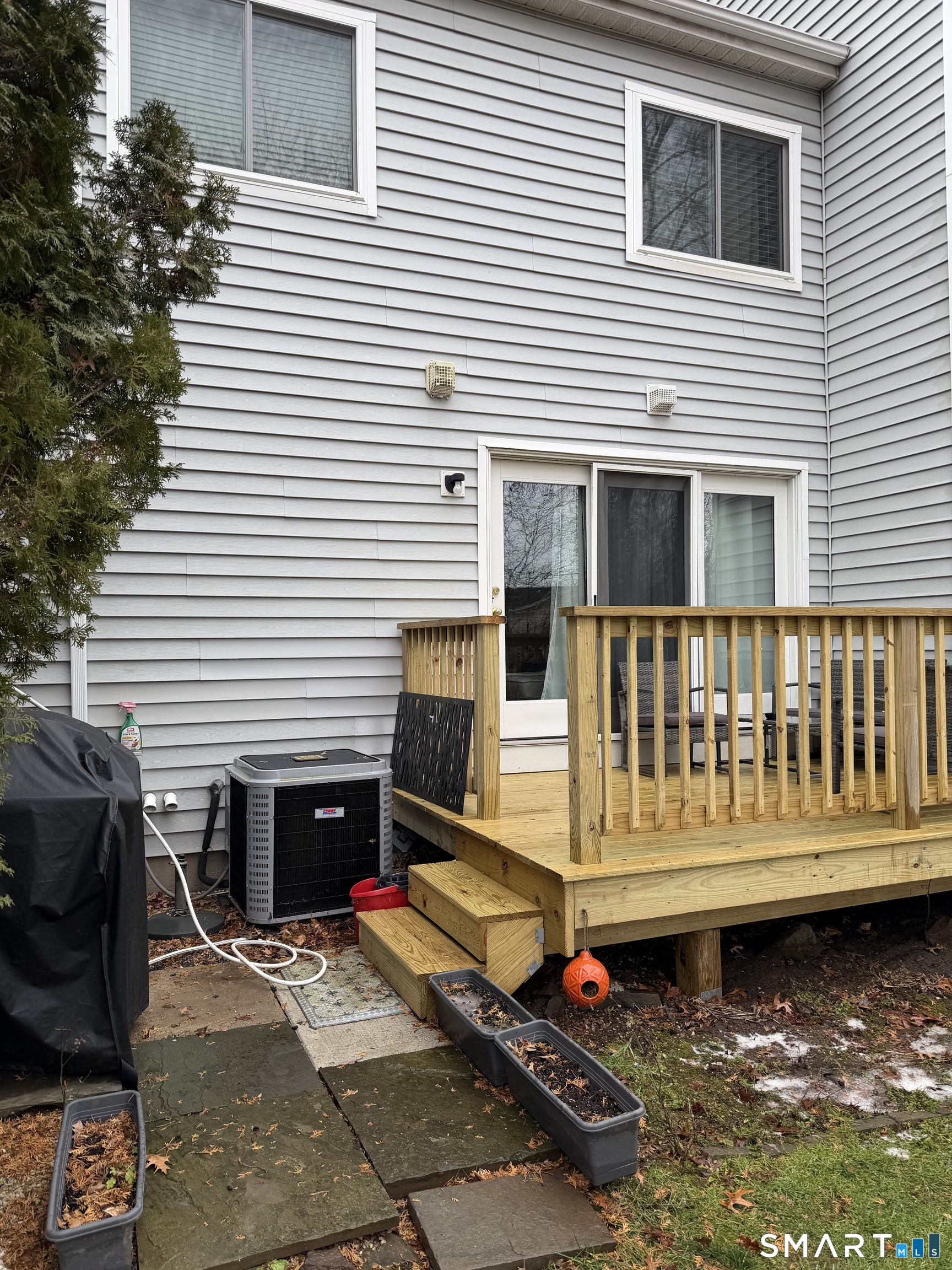 43 Sun Ridge Lane, Unit 43 Cromwell, CT 06416 - Photo 29 of 30 a view of a deck with a white roof deck
