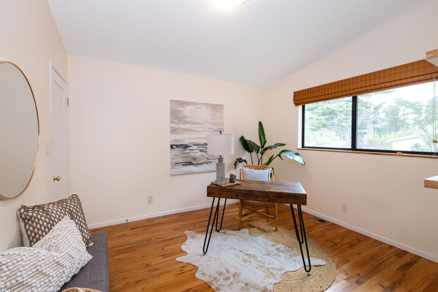 323 Los Altos Drive Aptos, CA 95003 - Photo 21 of 36 a workspace with furniture and a potted plant