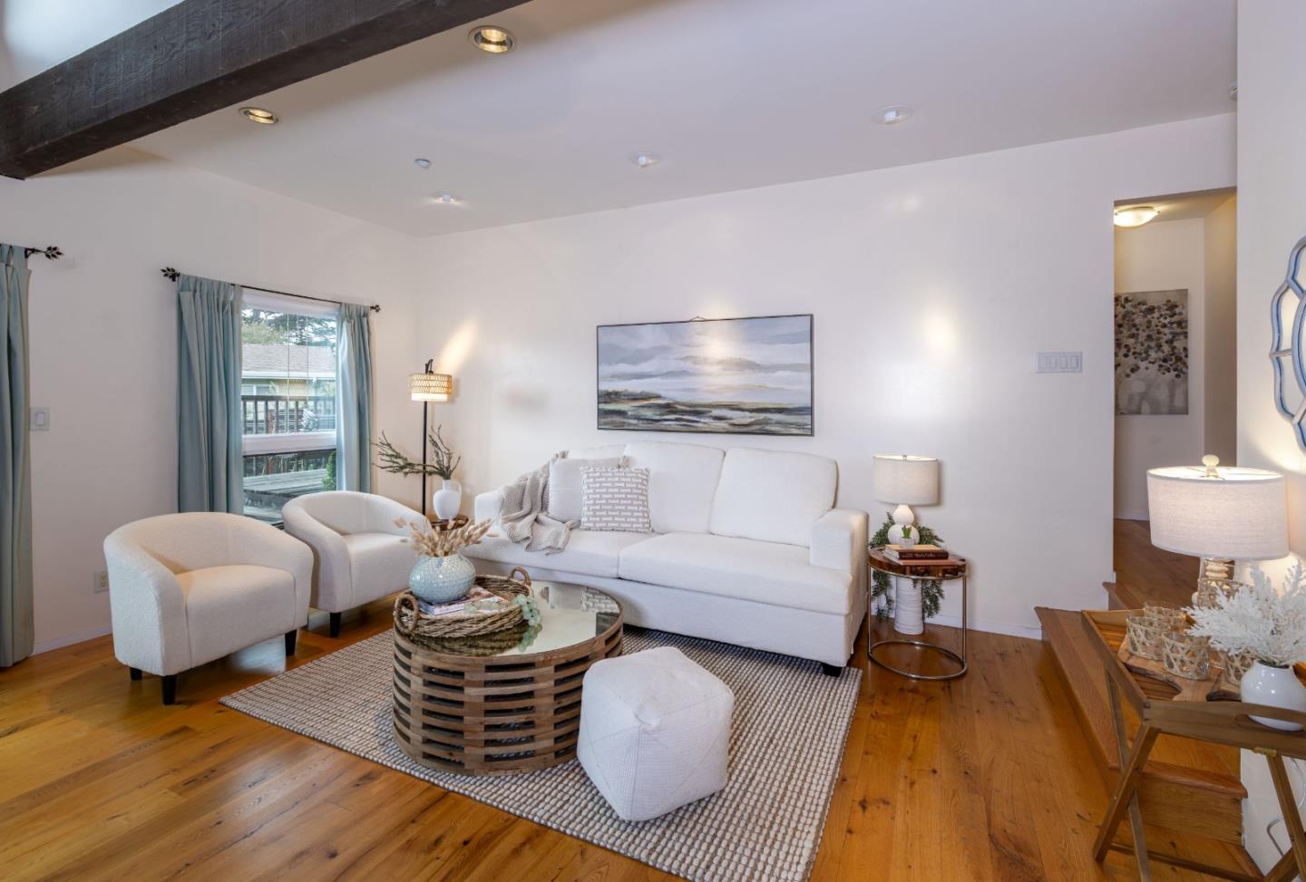 323 Los Altos Drive Aptos, CA 95003 - Photo 3 of 36 a living room with furniture and a flat screen tv