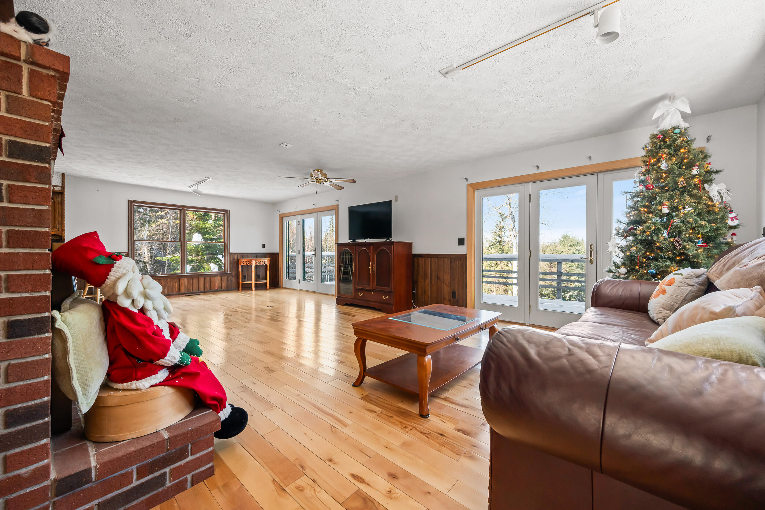 41 Stone Hedge Lane Rangeley, ME 04970 - Photo 12 of 57 Living Room Out To Deck