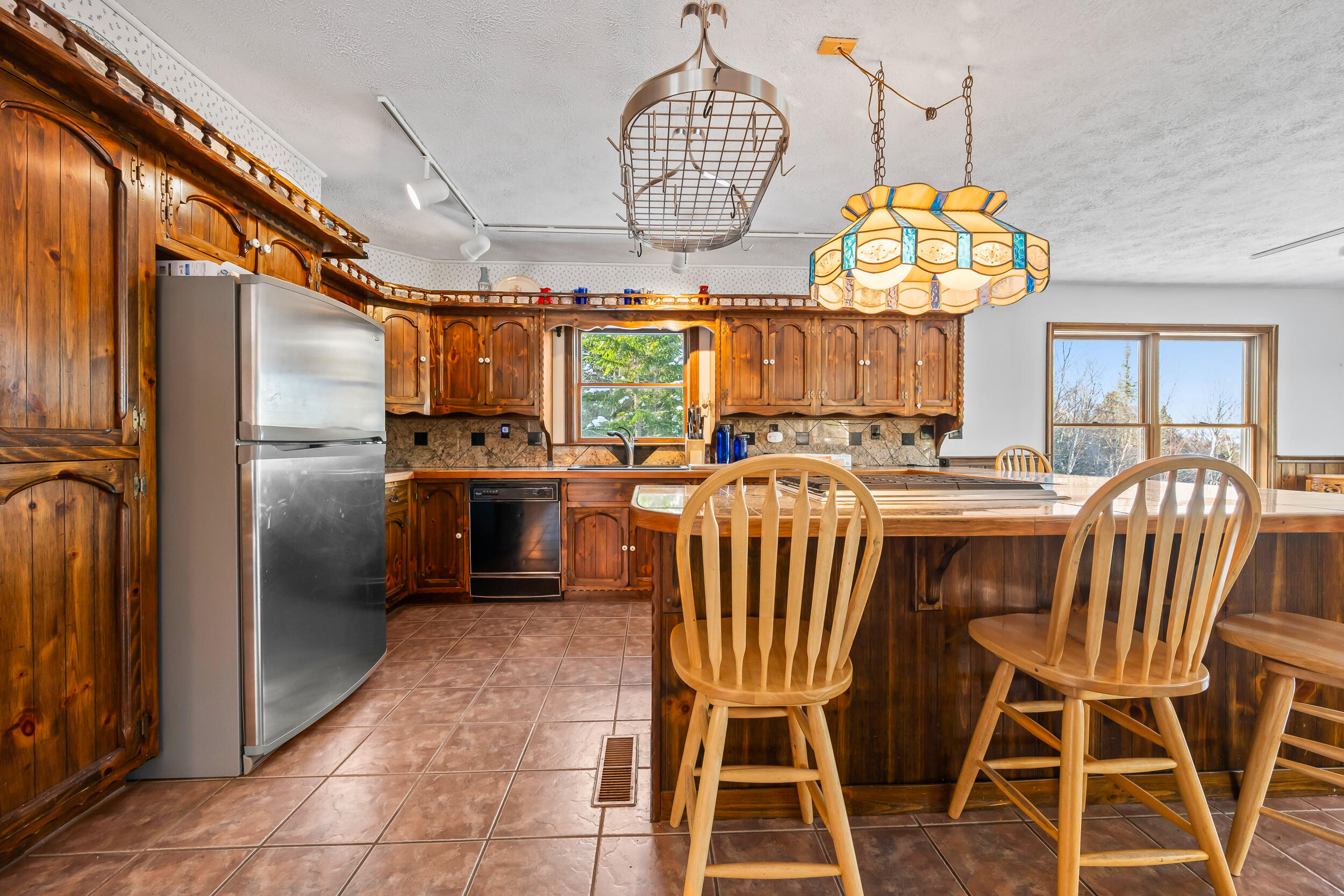 41 Stone Hedge Lane Rangeley, ME 04970 - Photo 17 of 57 Kitchen Island