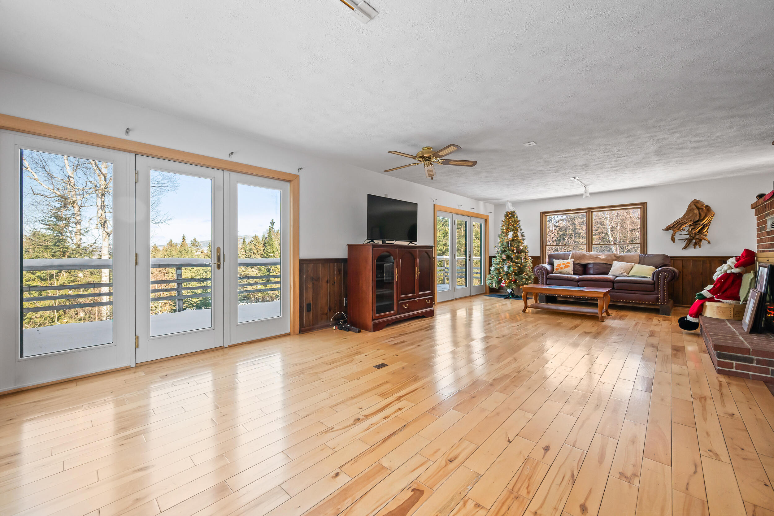 41 Stone Hedge Lane Rangeley, ME 04970 - Photo 4 of 51 Doors to Deck and View