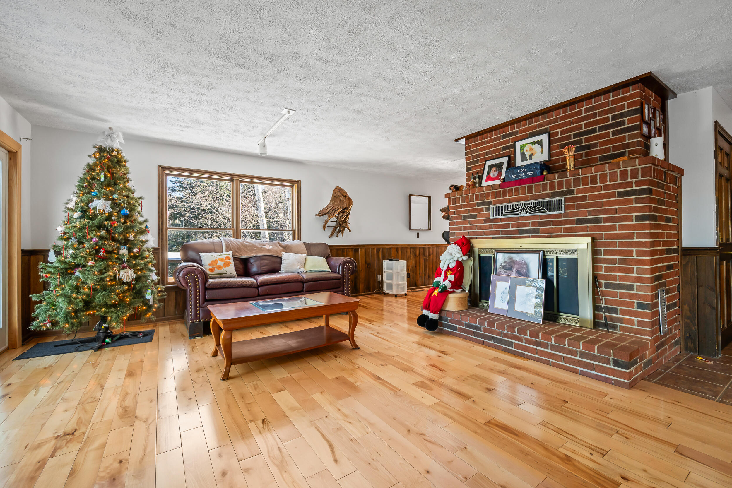 41 Stone Hedge Lane Rangeley, ME 04970 - Photo 4 of 57 Brick Fireplace