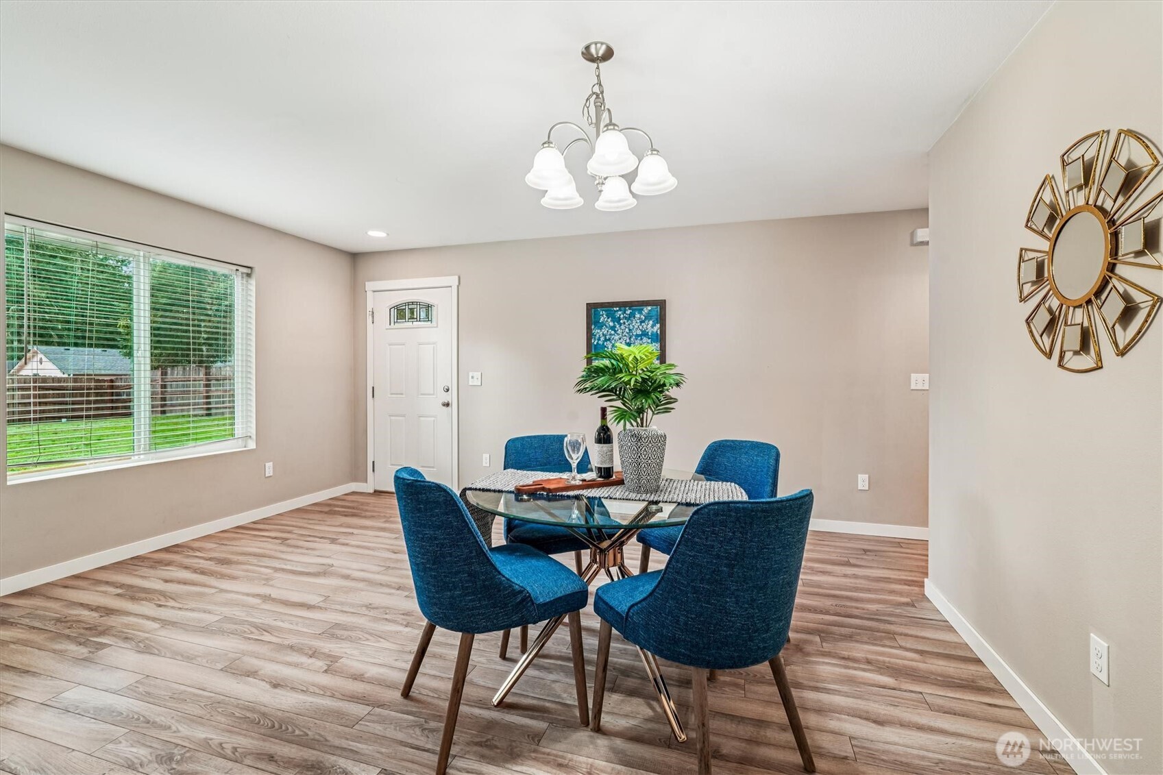 741 Northeast Larson Boulevard Belfair, WA 98528 - Photo 8 of 32 a dining room with furniture and window