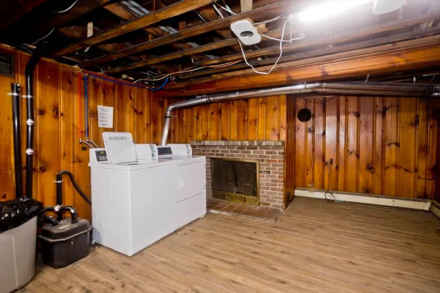a view of a storage & utility room