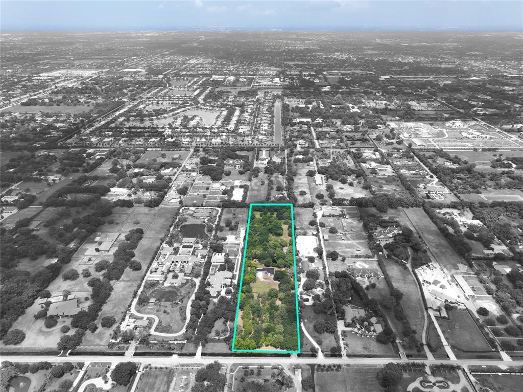 5400 Hancock Road Southwest Ranches, FL 33330 - Photo 15 of 19 an aerial view of residential houses with city view